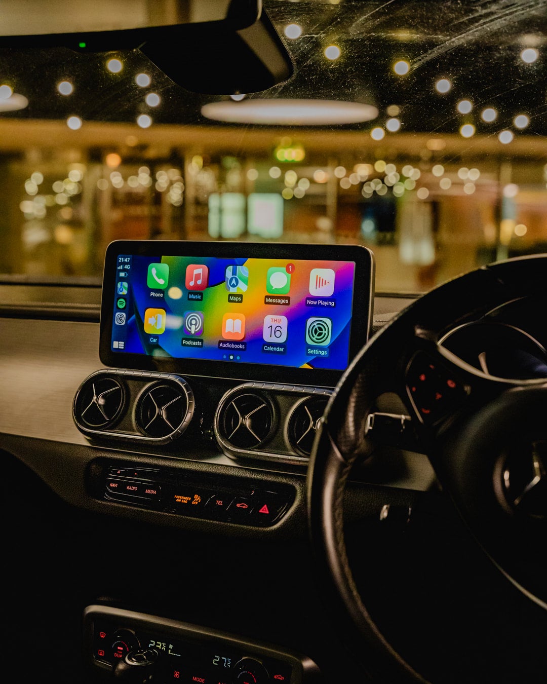 android apple carplay screen